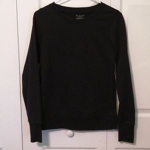 Women's Tek Gear Black Crew Neck Sweatshirt